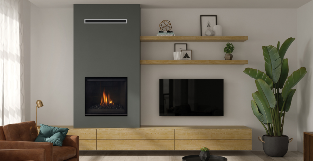 gas burning fireplaces